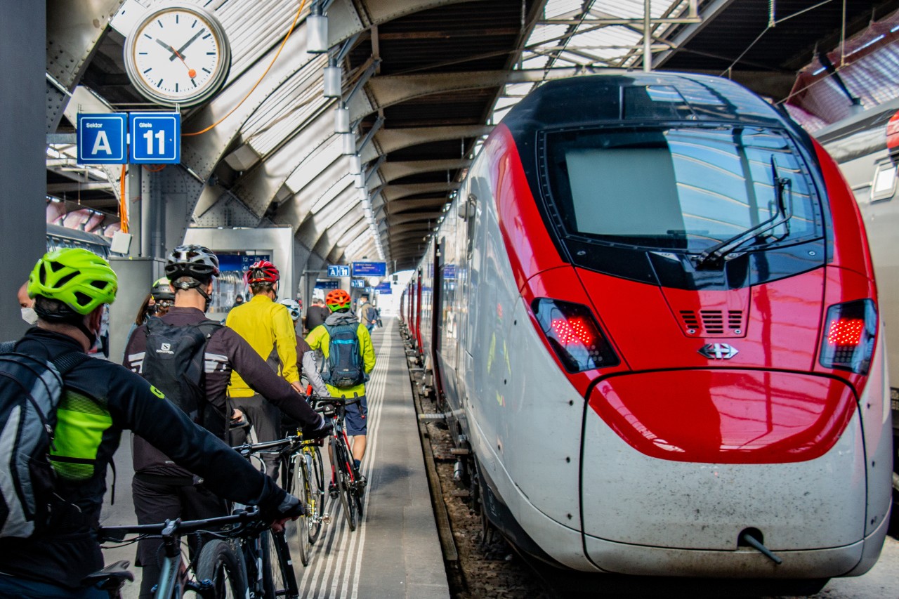 Mon vélo dans mon train