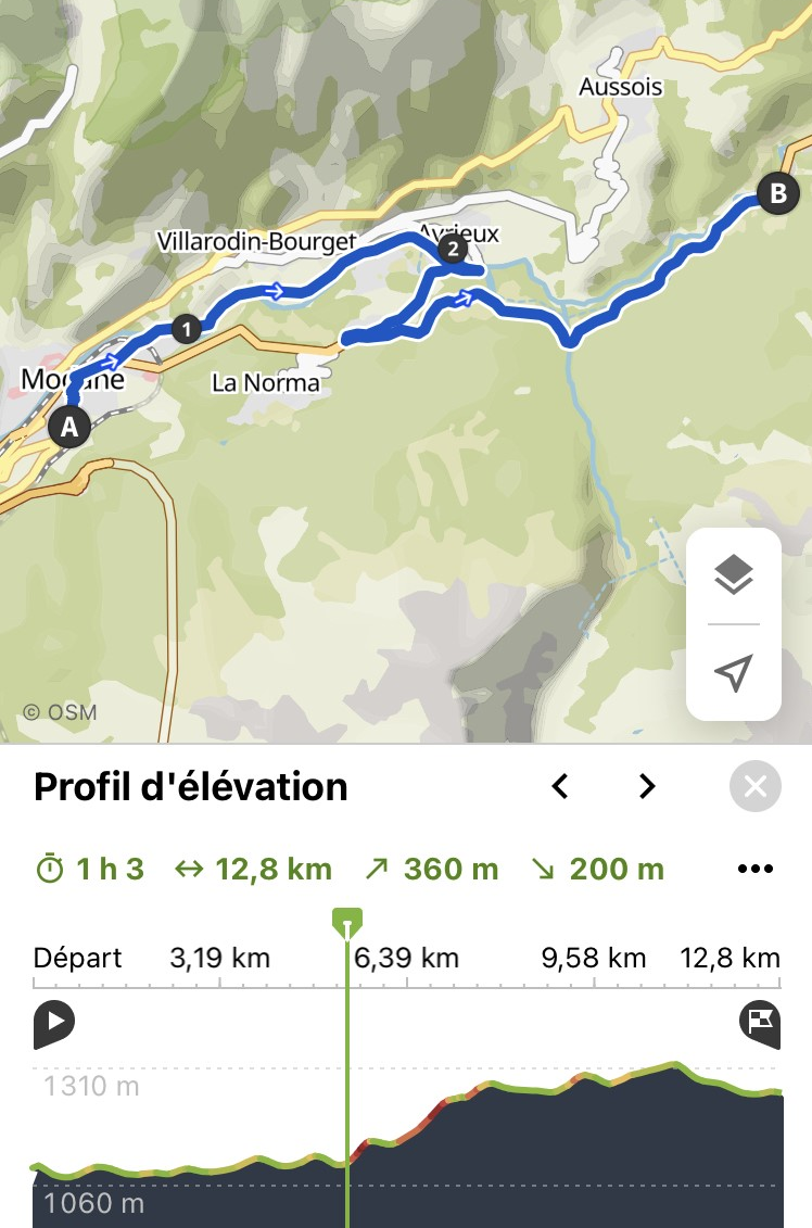 AURA/Savoie Randonnée sur la véloroute de Maurienne AF3V AURA/Savoie Randonnée sur la véloroute de Maurienne AF3V