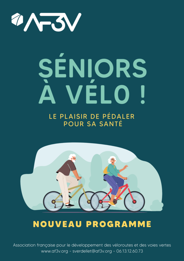 Sénior à vélo